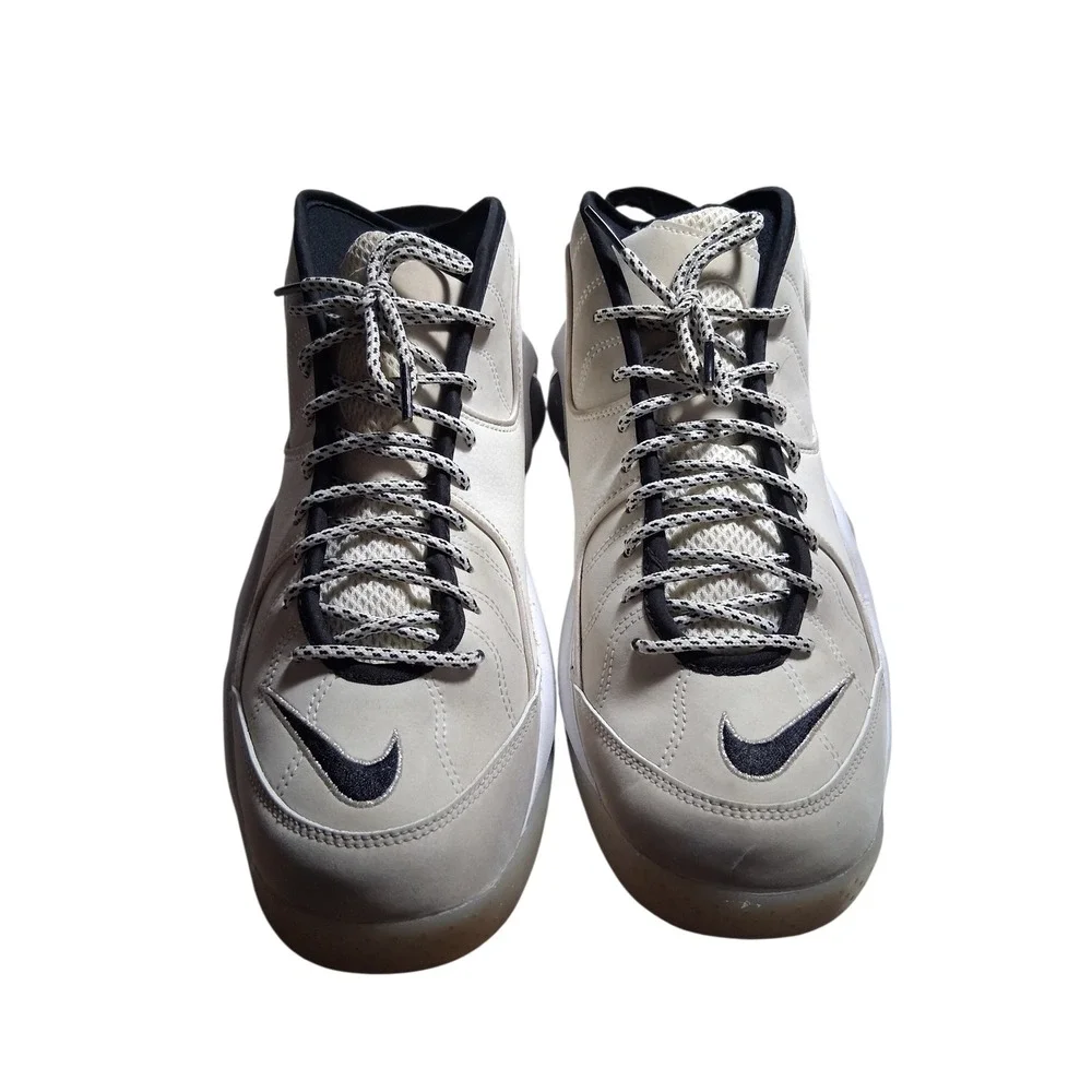 Nike Air Zoom Flight 95 Basketball Mens size 11.5 Pale Ivory Streetwear Sneaker - Picture 2 of 12